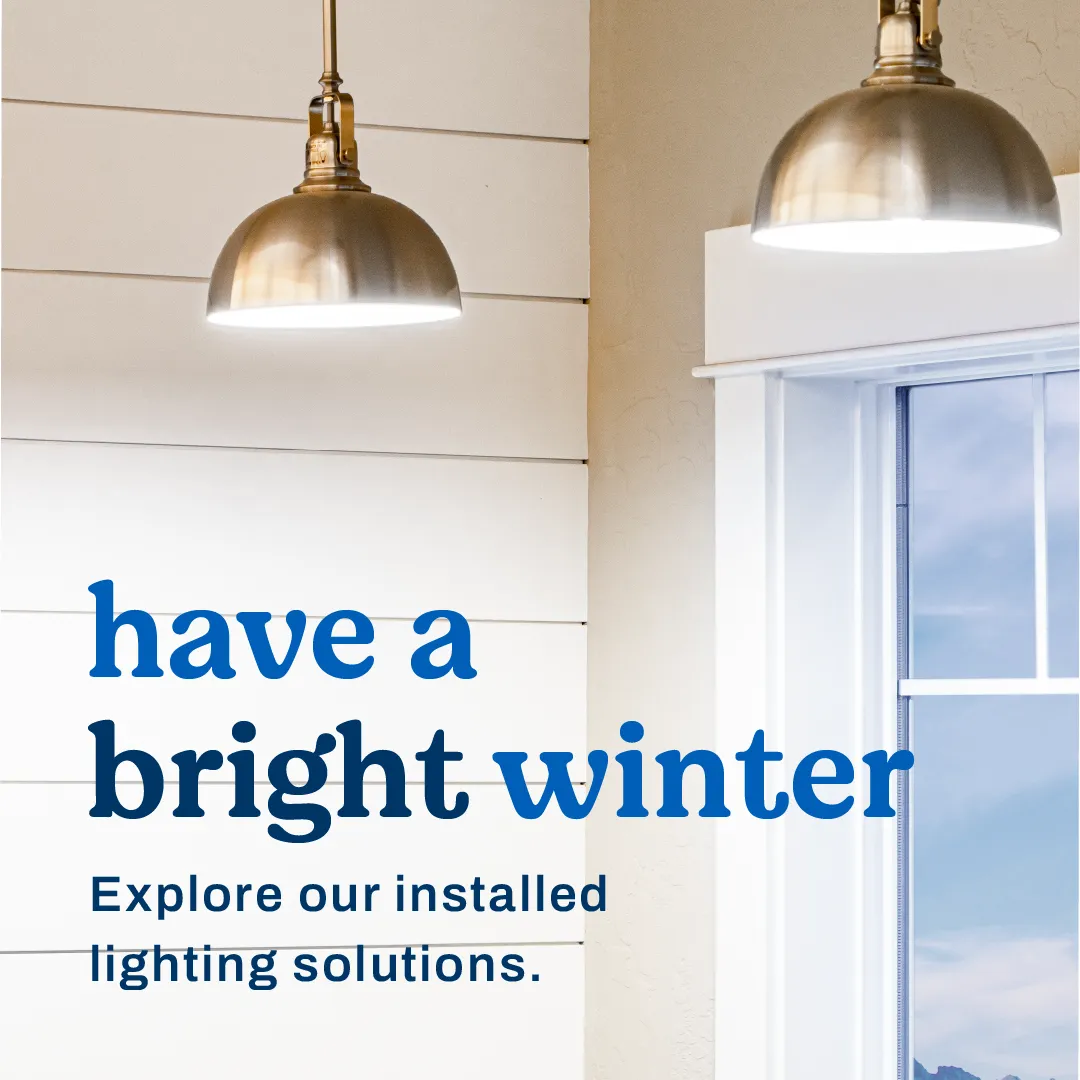 Have a bright winter.! Explore our installed lighting solutions.
